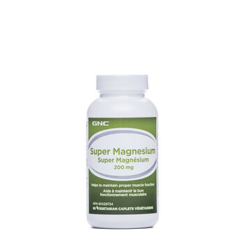 Super Magnesium 200 mg  | GNC
